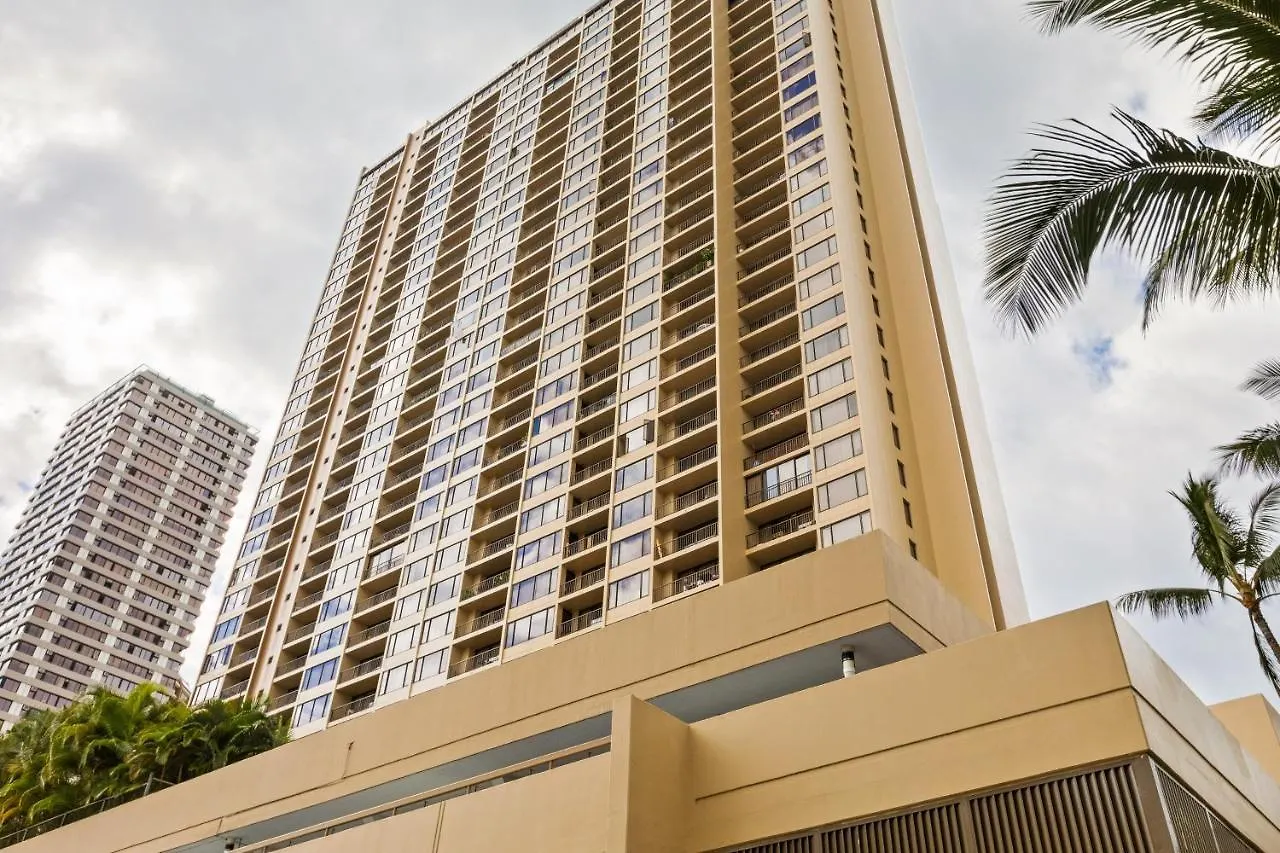 アパート Honolulu Condo Stay With Balcony Walk To Beaches!